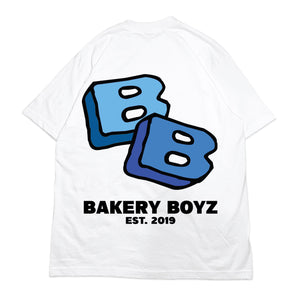 Open image in slideshow, Bakery Boyz White “ Logo “ Tee
